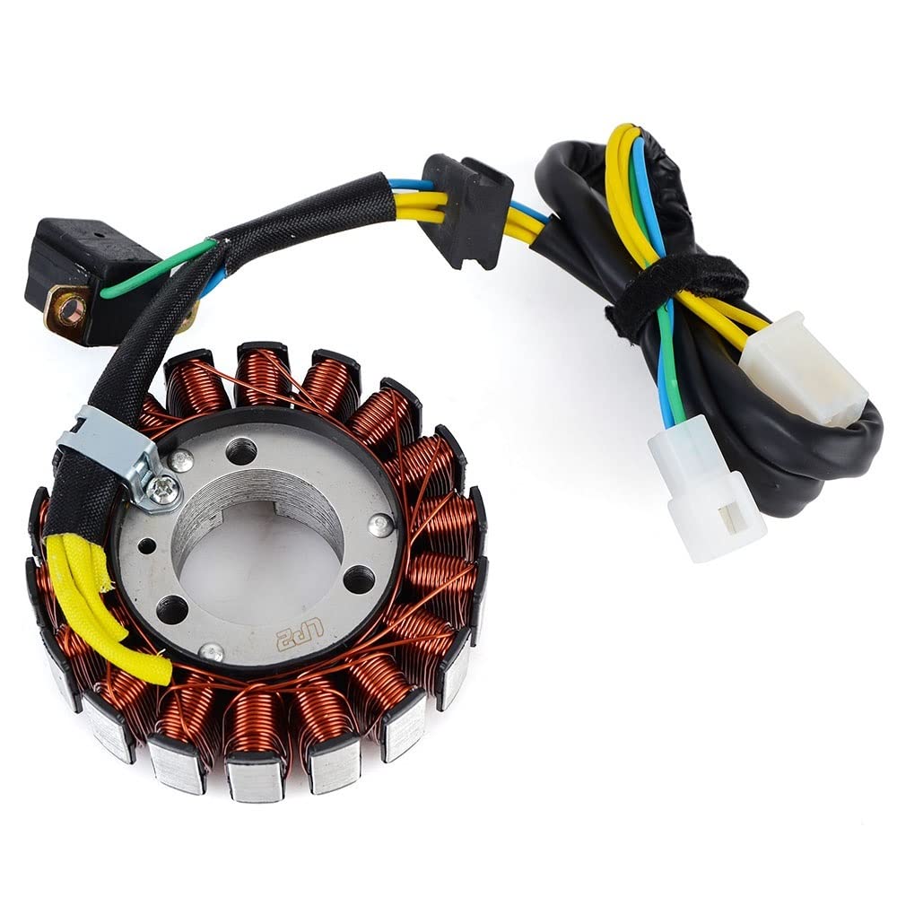 AmBAYZ Motorcycle Stator Coil - Compatible with Hyosung GT250 GT250R GTR250 (2010-2018) - High Performance Generator Coil for Smooth Power Output - Perfect for Engine Repair & Motorcycle Maintenance