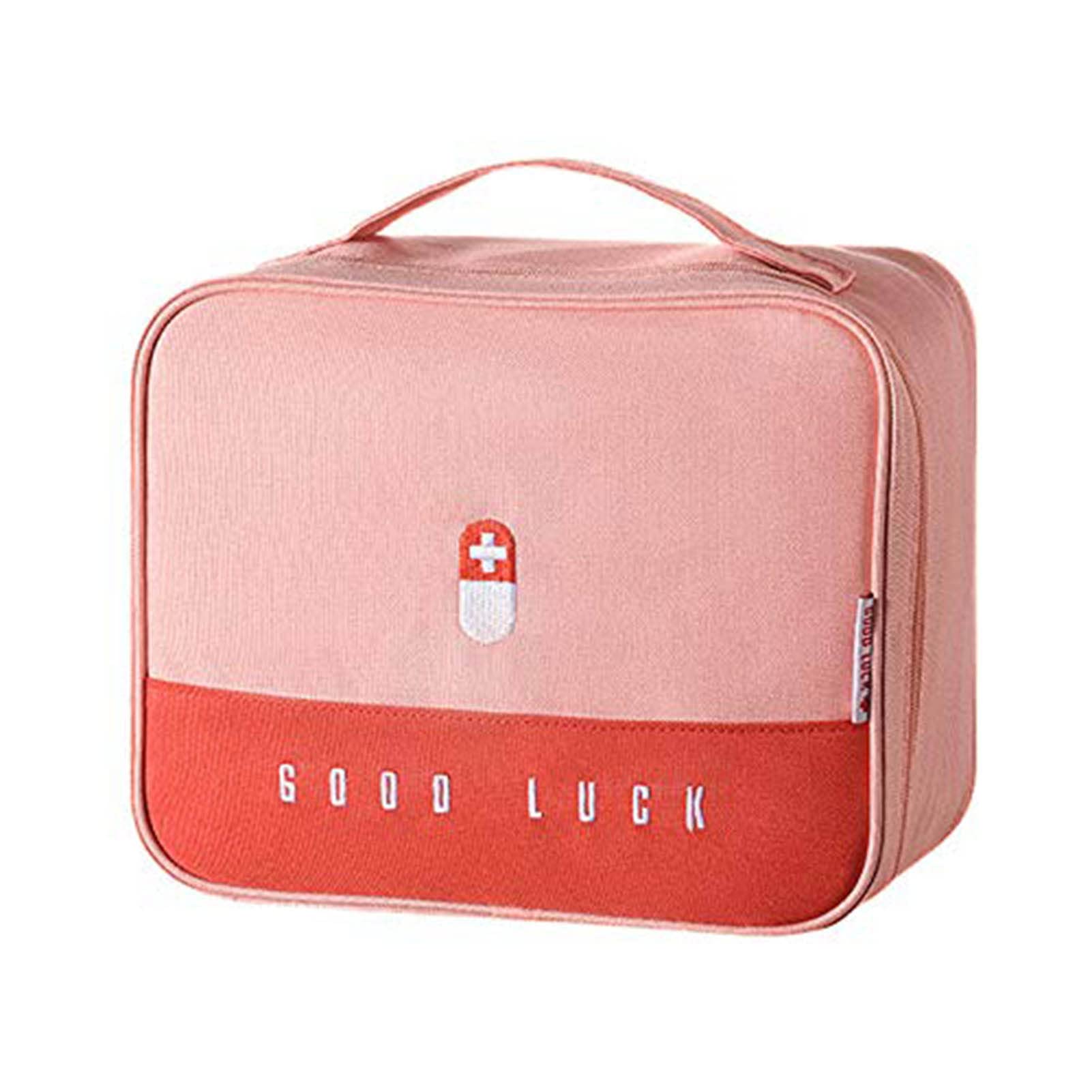 Professional Empty First Aid Haversack Bag - Compact Medical Supplies Kit with Inner Dividers for Home, Nurse, Camping & Emergency Preparedness | Durable & Portable First Aid Organizer