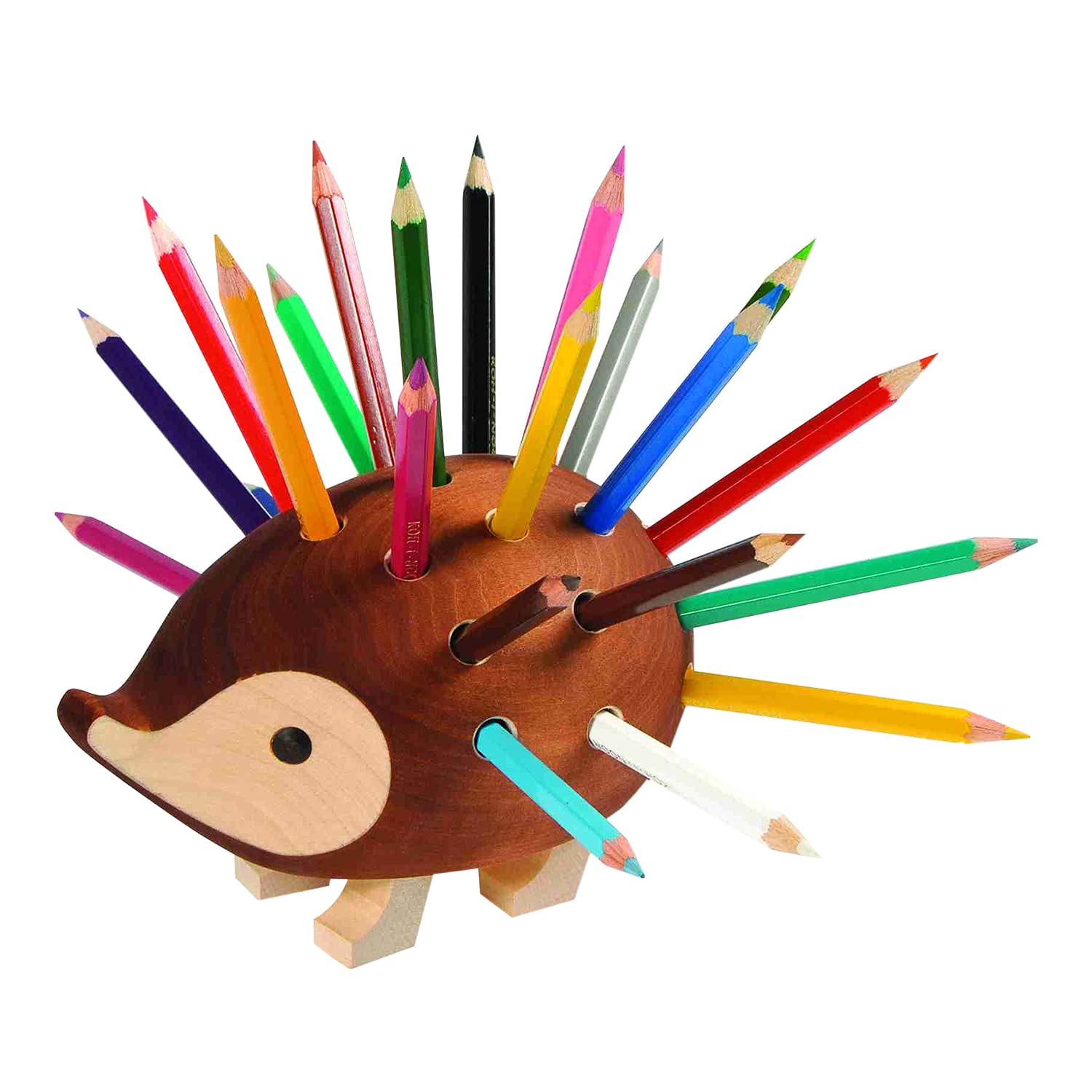 Premium Kohinol KH9960M24 24-Pack Vibrant Colored Pencils for Artists & Students - Perfect for Sketching, Drawing & Coloring Books - Hedgehog Design Art Supplies