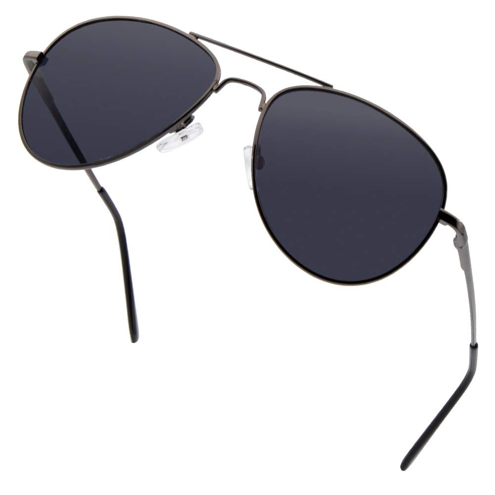 VITENZI Trendy Retro Vintage Aviator Sunglasses for Men & Women - UV Protection Polarized Lenses - Perfect for Driving, Beach, Outdoor Activities & Fashion Statement