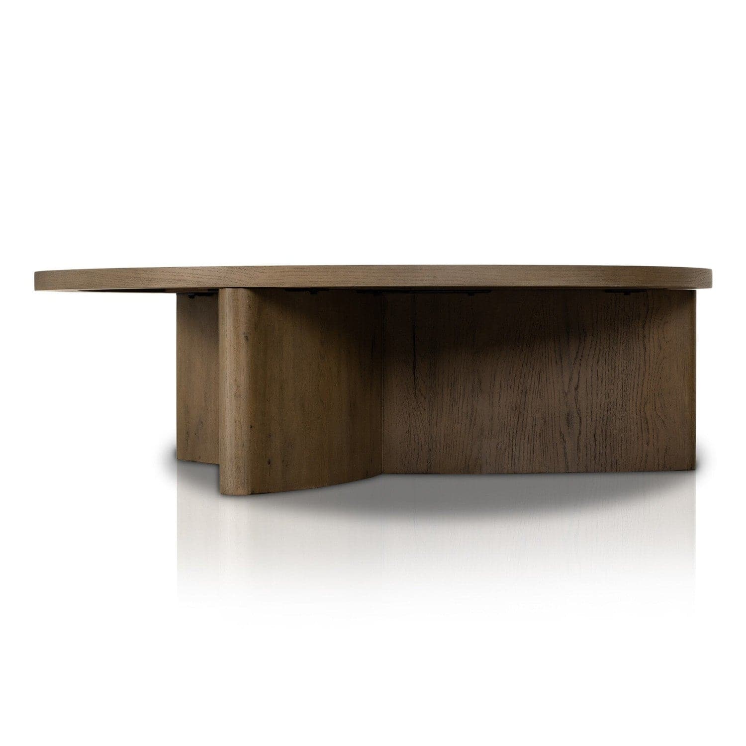 Amadis Rustic Grey Coffee Table - Modern Farmhouse Style Living Room Furniture for Home Decor & Relaxation