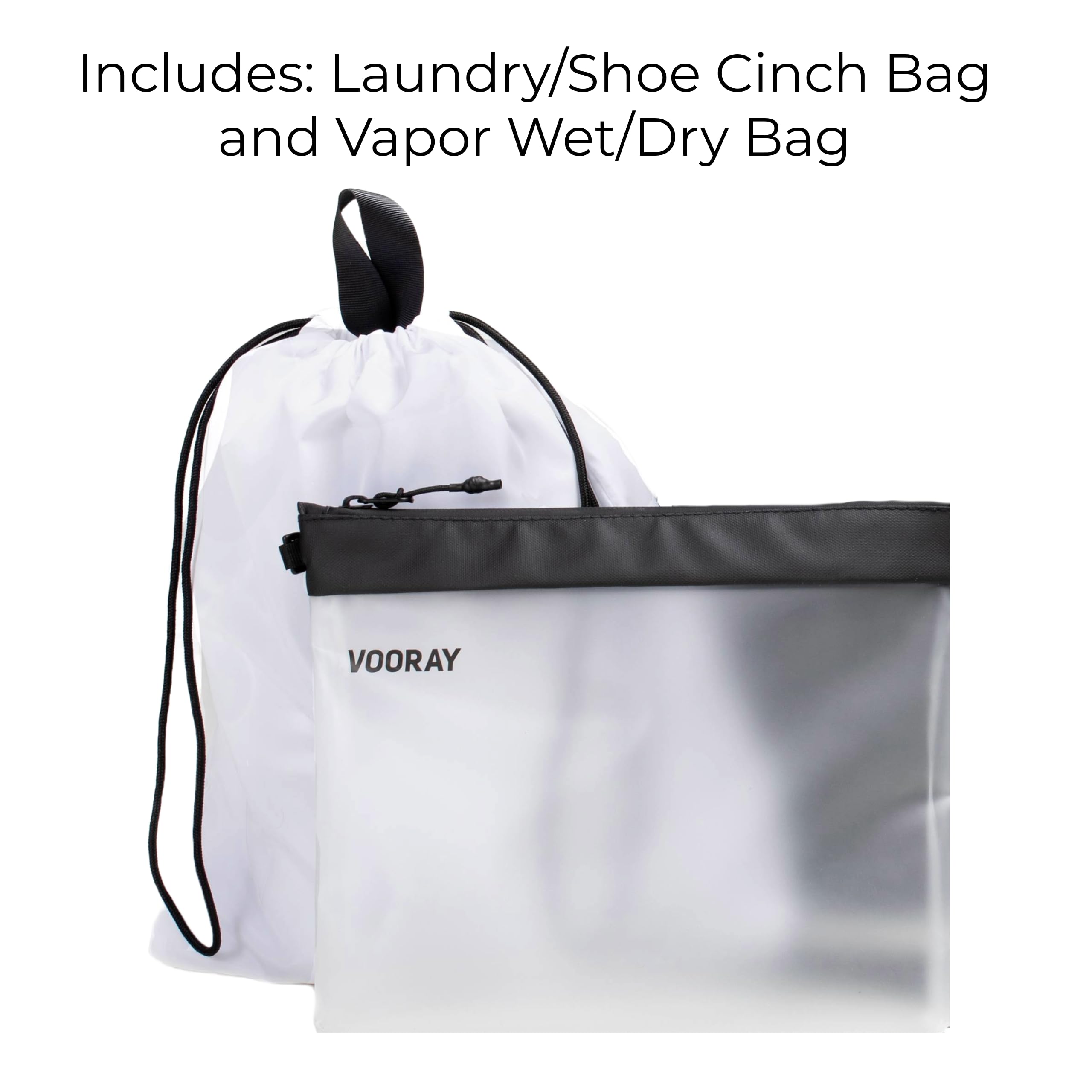 Vooray Alana Duffel Bag - Lightweight Travel & Gym Bag for Women & Men with Laptop Sleeve | Perfect for Weekender Trips, Sports, Hospital Visits & Everyday Use | Compact Carry-On for Overnight Stays & Work Commutes