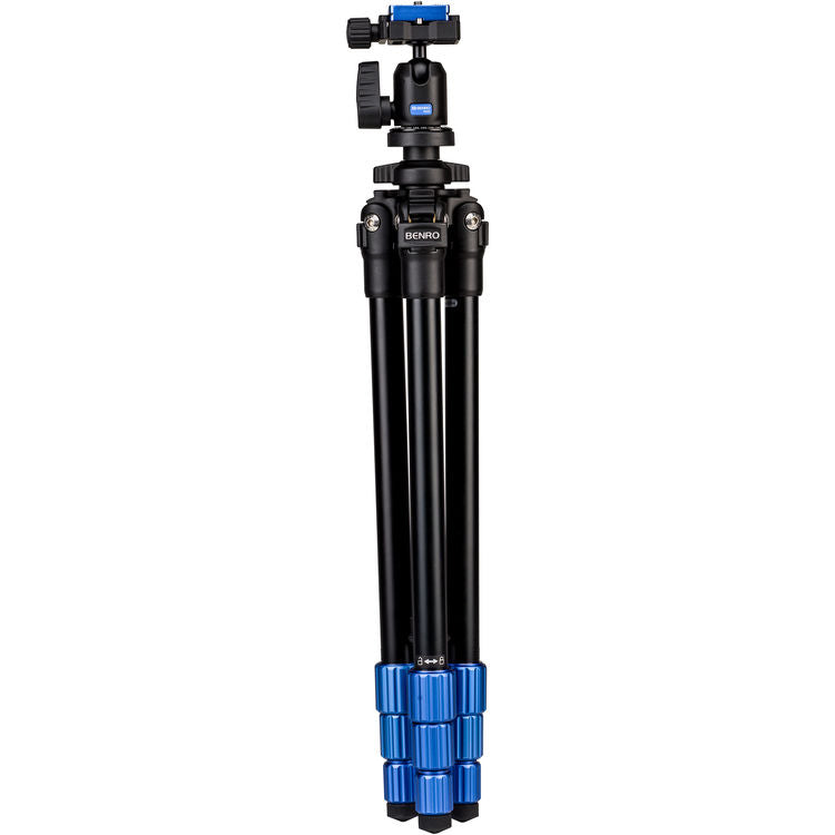 Benro TSL08AN00 Lightweight Aluminum Alloy Travel Tripod with 360° Ball Head - Perfect for Photography, Hiking & Outdoor Adventures