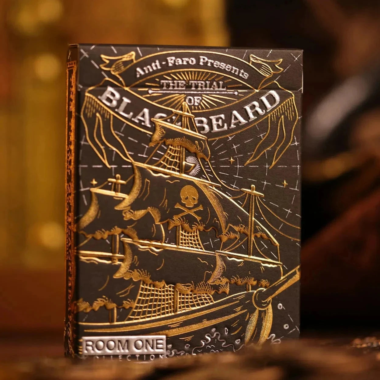 Blackbeard Playing Cards - Premium Pirate-Themed Deck for Poker, Magic Tricks & Collectors | Perfect for Game Nights, Gifts & Cardistry