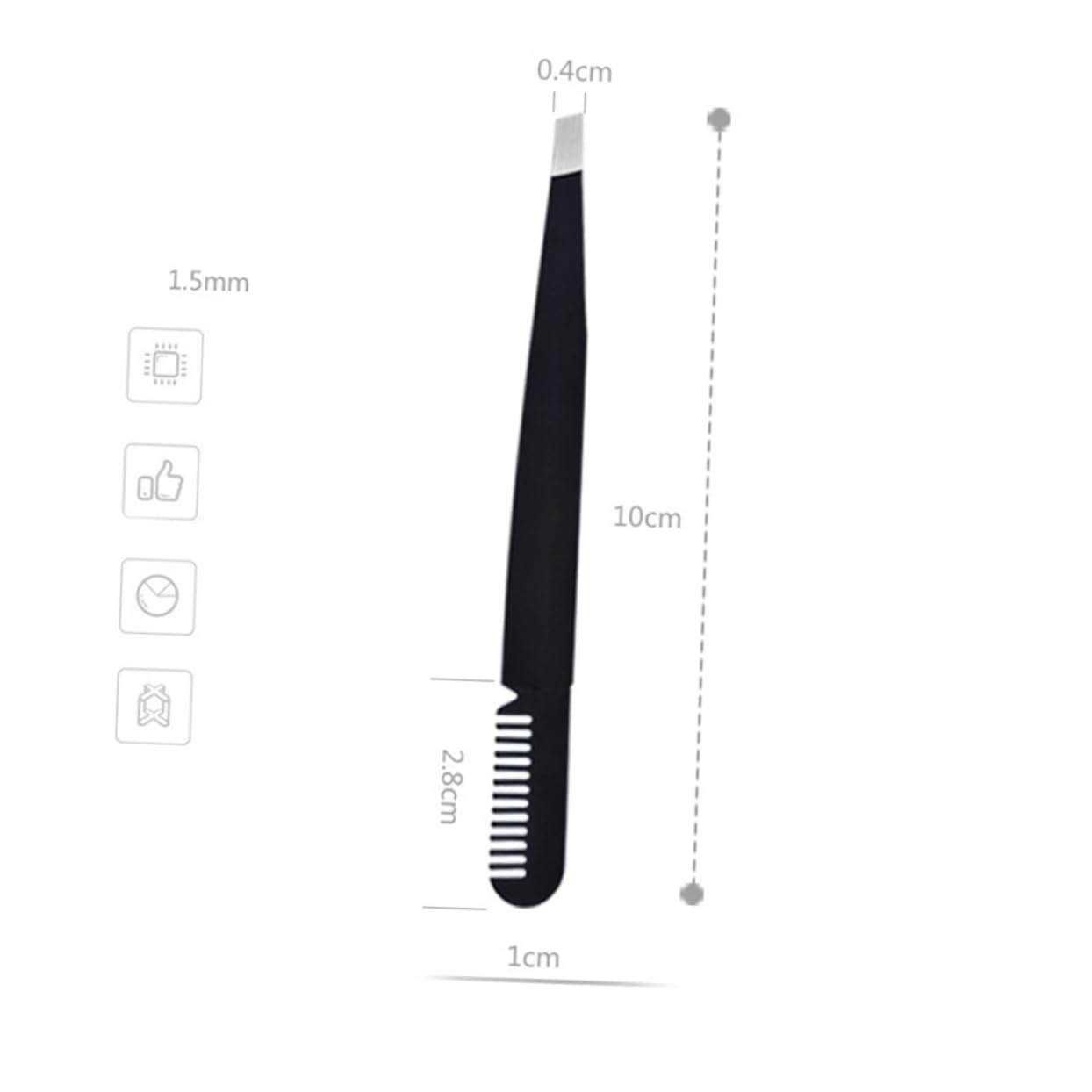 Professional Eyelash Extension Tweezers - Premium Lash & Eyebrow Tweezer Set for Makeup Artists - Perfect for Salon, Home Use & DIY Lash Extensions