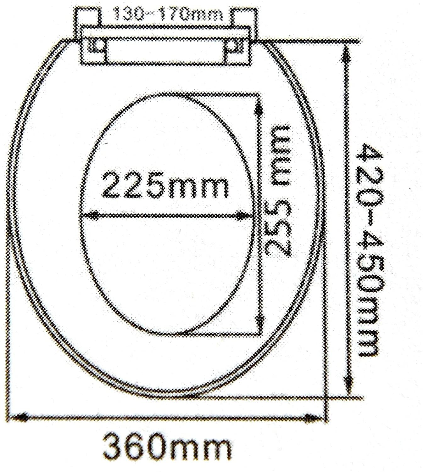 RAM ONLINE Sedile WC nero Soft Close - Modern and Comfortable Toilet Seat