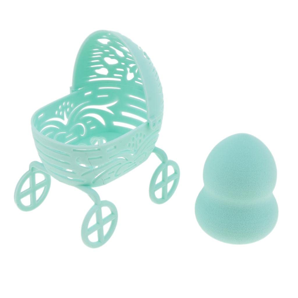 UJEAVETTE® Professional Makeup Sponge Blender & Foundation Brush Set with Quick-Drying Display Stand - Soft Beauty Blender Puff for Liquid, Cream & BB Powder - Perfect for Makeup Artists & Home Vanity Organizers