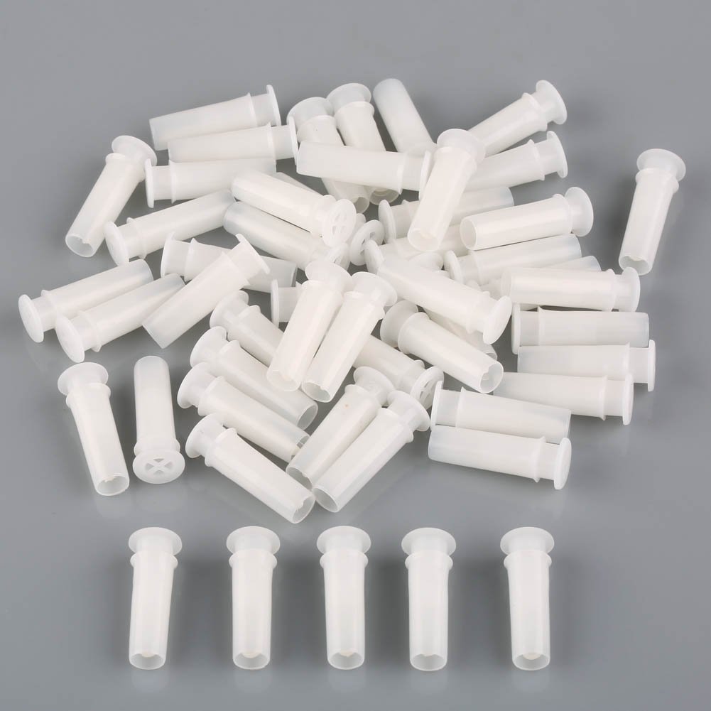 AKOAK 50-Pack 29mm Squeaker Reed Dog Toy Repair Parts - Replacement Noise Maker Inserts for Pet Shoes, Chew Toys & DIY Craft Projects - Perfect for Dog Training, Enrichment Activities and Toy Maintenance