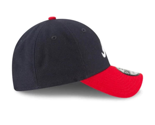 Atlanta Braves New Era 9Forty The League Pinch Hitter Adjustable Baseball Cap - Official MLB Team Hat for Men & Women, Casual Sports Fan Gear for Baseball Games & Everyday Wear