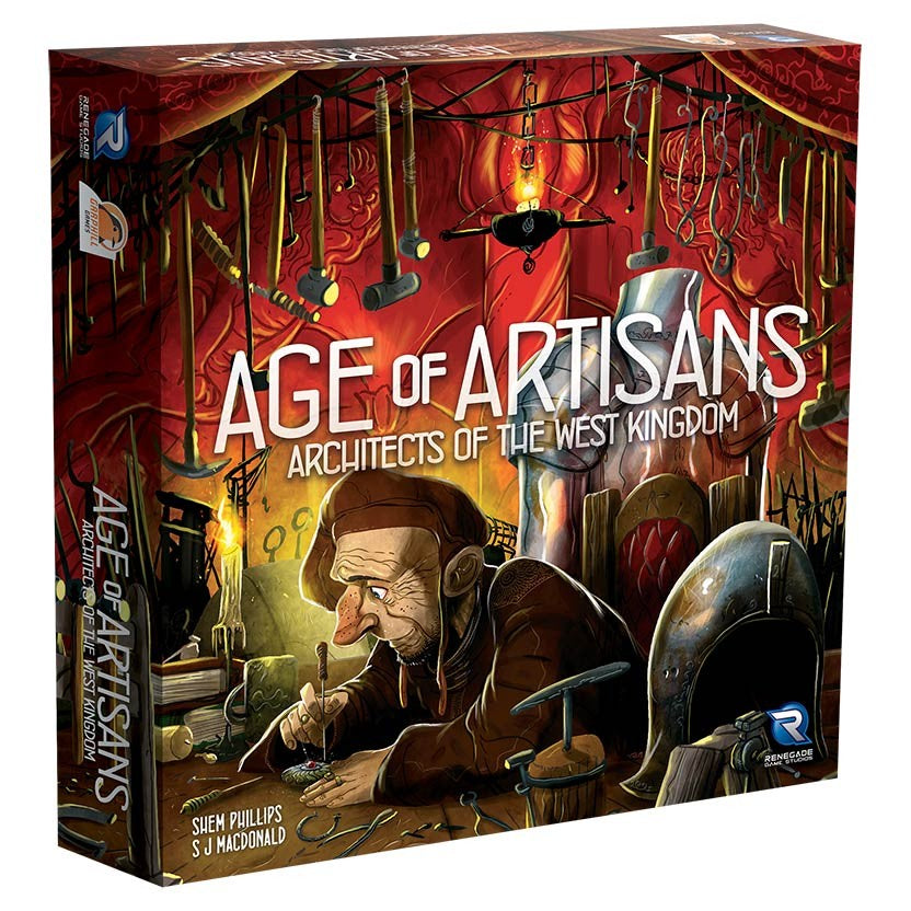 Architects of the West Kingdom Board Game - Age of Artisans Expansion | Strategy Game for Adults & Teens | Perfect for Family Game Nights & Strategy Enthusiasts