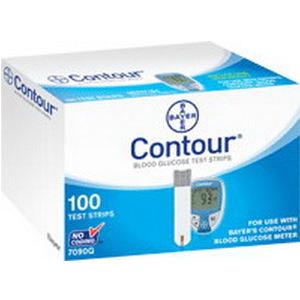 Contour Microfill Blood Glucose Test Strips - 100 Count | Accurate Diabetes Testing Kit for Home Use | Perfect for Daily Glucose Monitoring & Travel