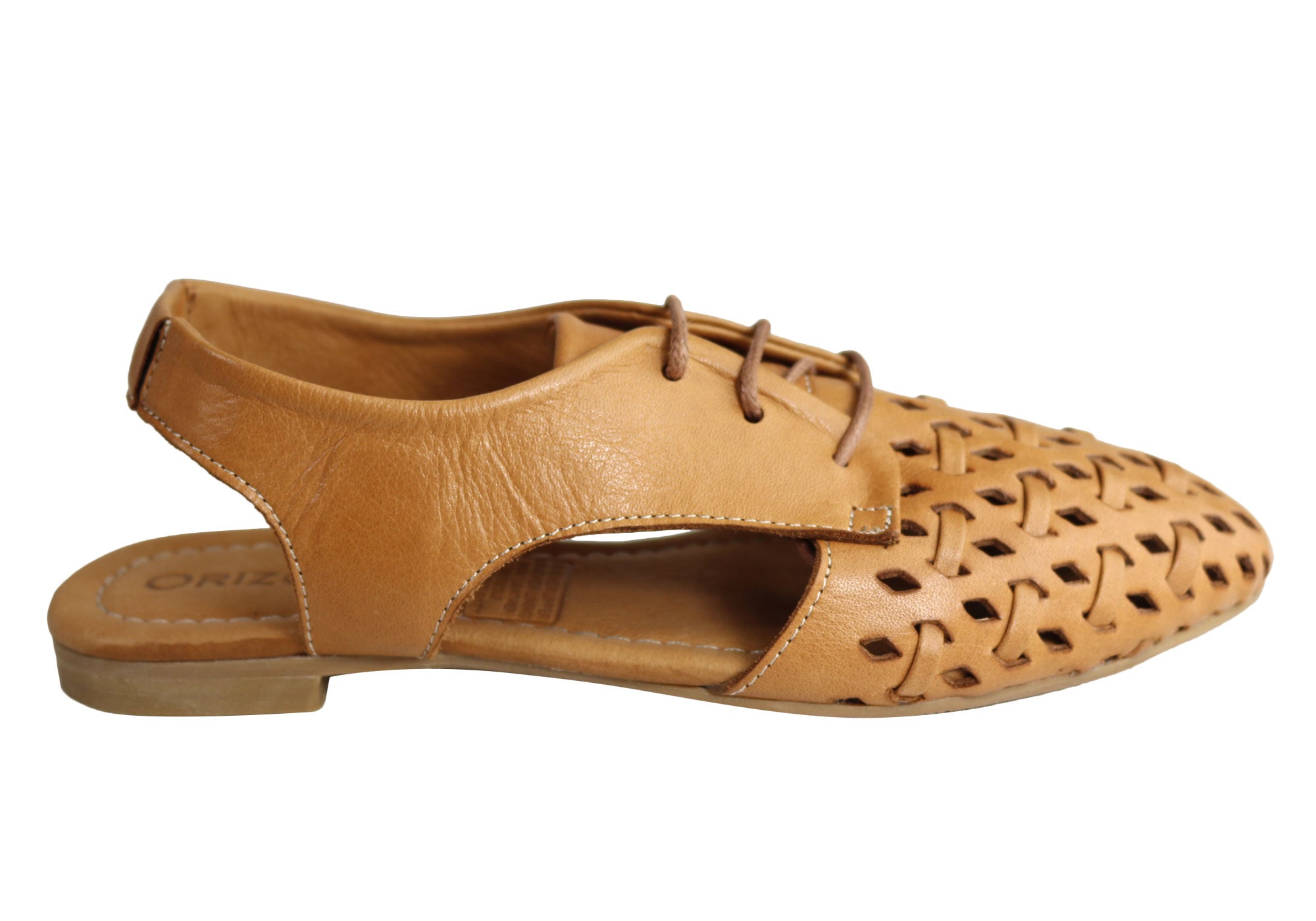 Orizonte Basco Women's European Soft Leather Slingback Flat Shoes - Comfortable & Stylish for Work, Travel & Casual Outings