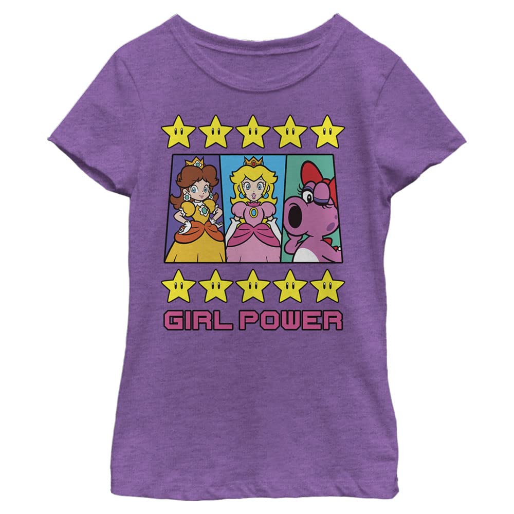 Nintendo Girl Power T-Shirt - Women's Gaming Graphic Tee for Super Mario & Zelda Fans | Perfect for Cosplay, Conventions & Casual Wear