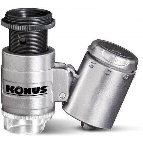 Konus Konusclip 2 20X Magnification Handheld & Smartphone Microscope - Perfect for Coin Collecting, Jewelry Inspection & Science Education