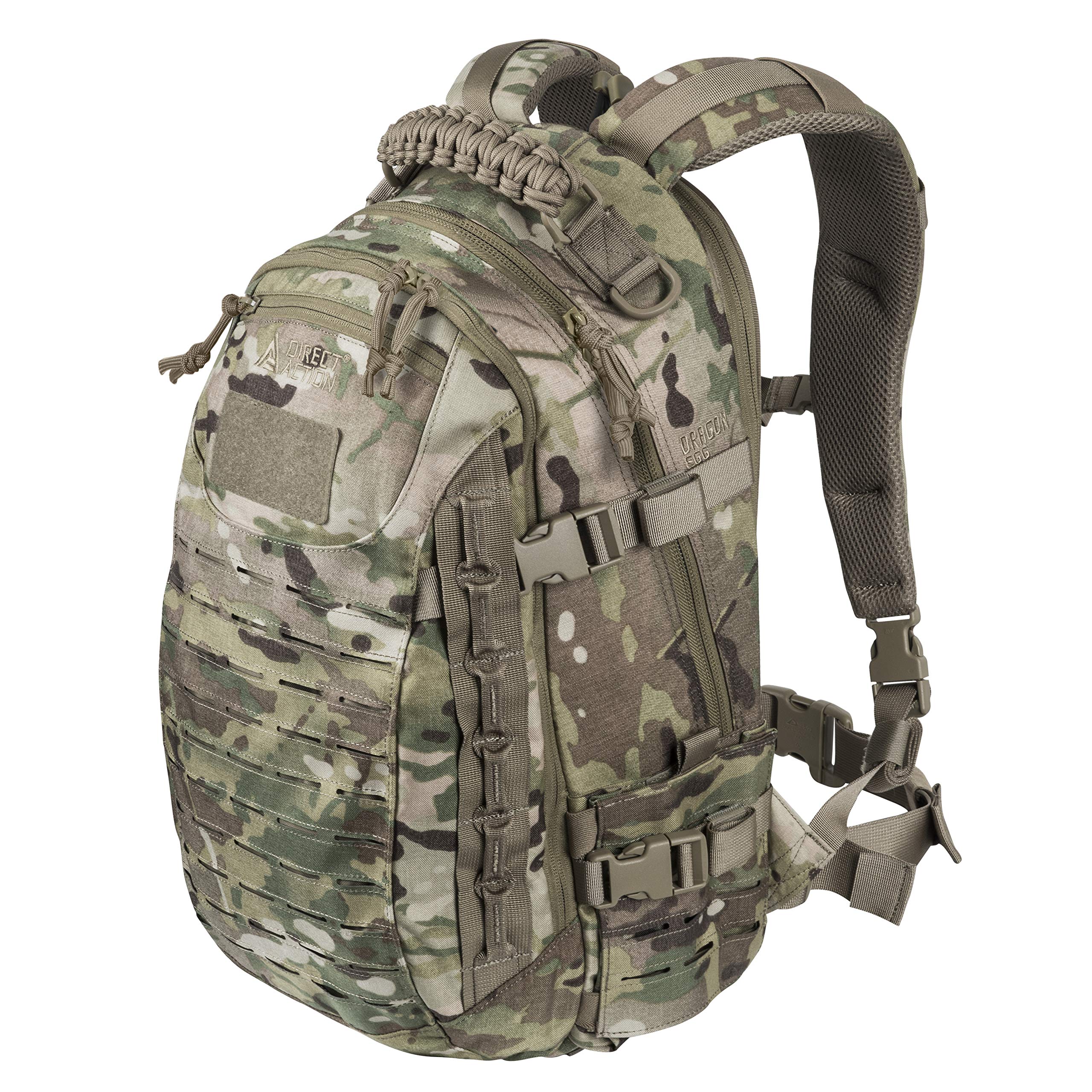 Dragon Egg Mk II Tactical Backpack 25L - Military Grade MultiCam Design for Outdoor Adventures, Hiking, Camping & Everyday Carry (EDC) | Durable Water-Resistant Molle System Backpack