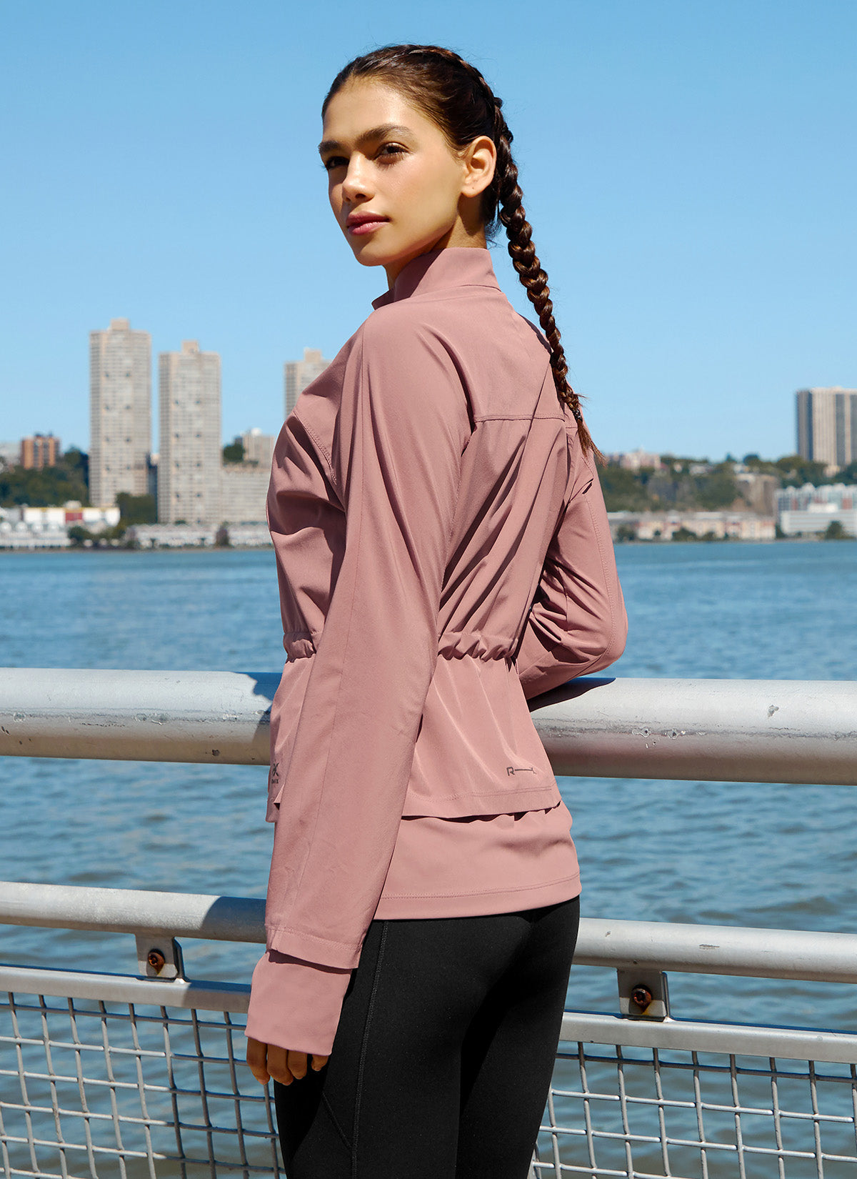 RX Rayer Mid Windbreaker Jacket - Lightweight Water-Resistant Outdoor Windbreaker for Men & Women - Perfect for Hiking, Running, Cycling & Travel