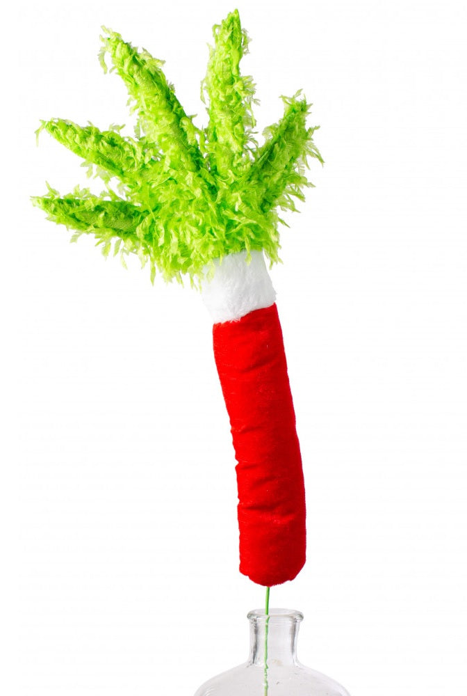 28-Piece Furry Grinch Hand Pick Spray Set - Christmas Party Decorations, Holiday Themed Nail Art Accessories, DIY Craft Supplies for Festive Nail Designs