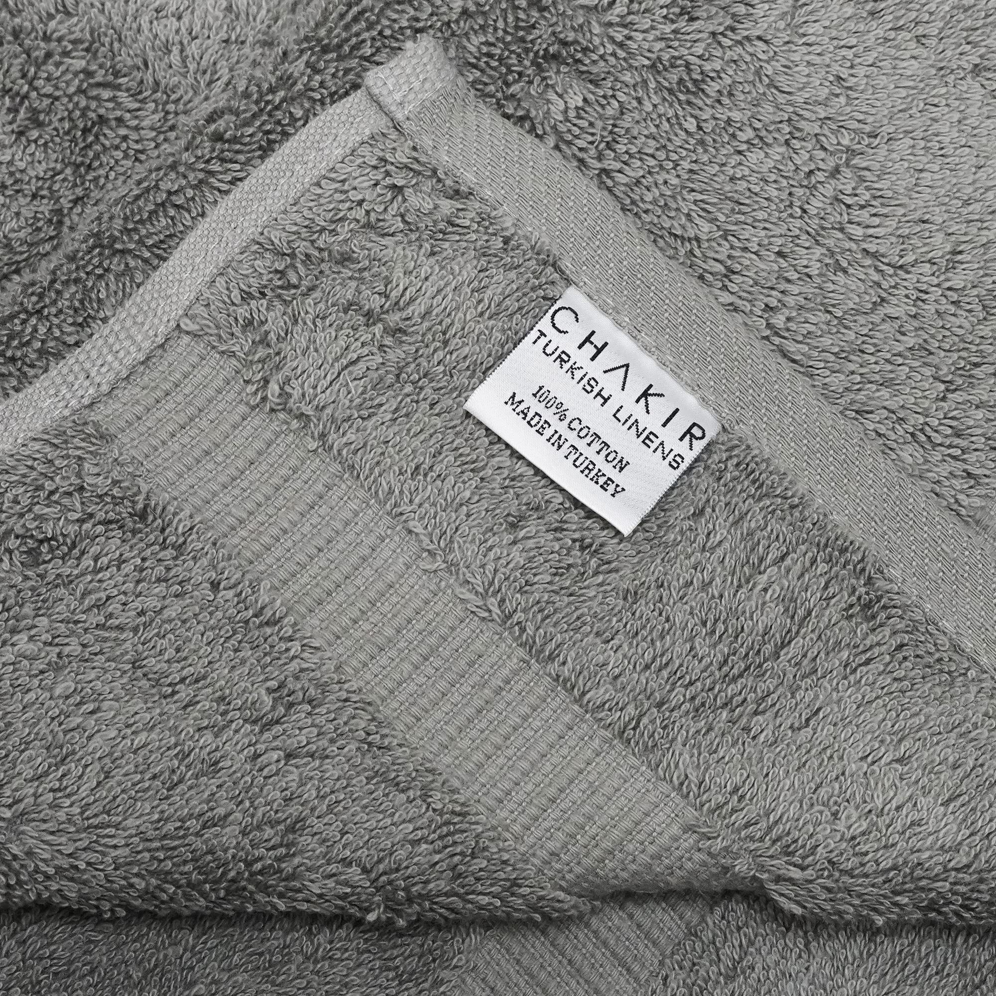Premium 100% Cotton Chakir Turkish Bath Towels Set of 4 (30