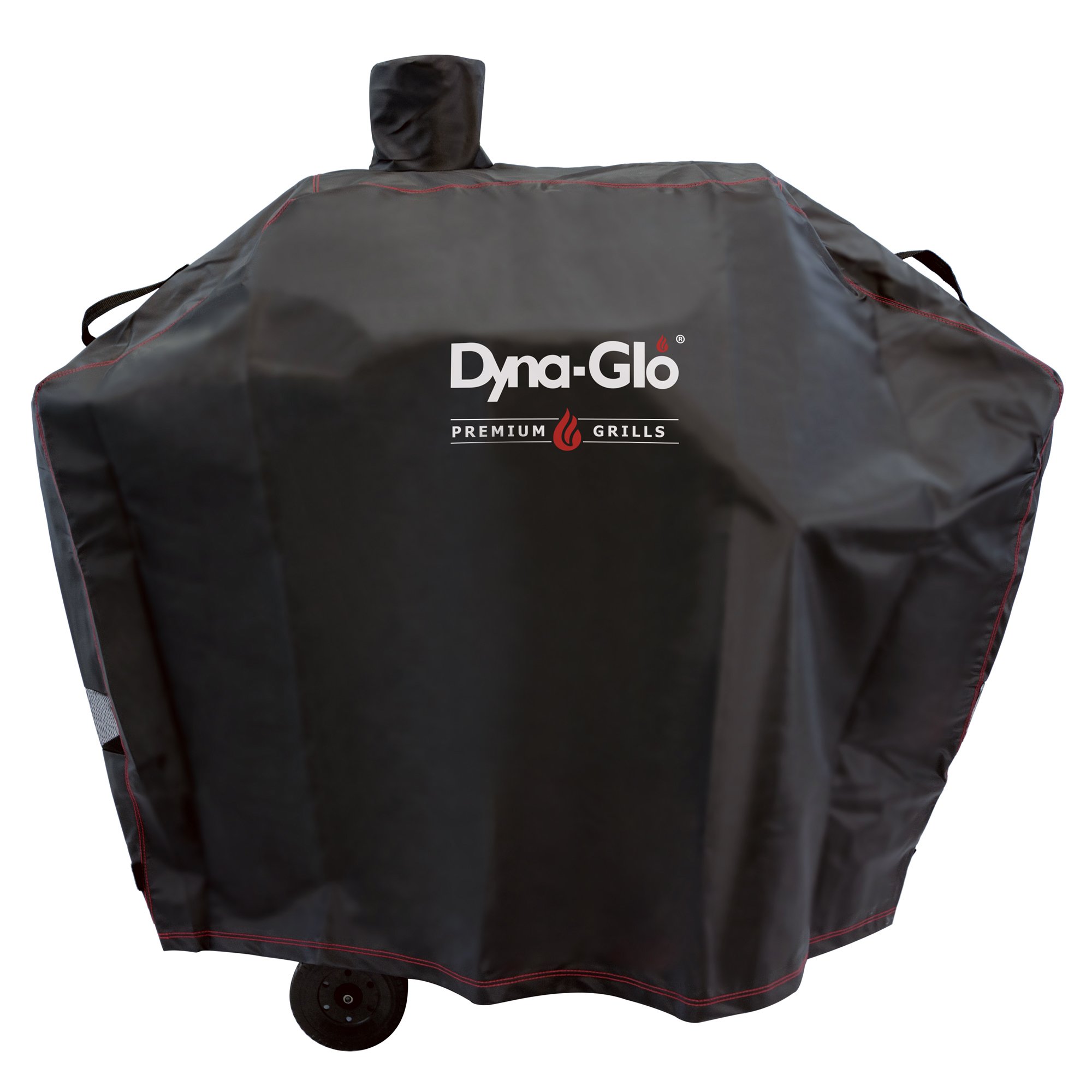 Dyna-Glo DG405CC Premium Medium Charcoal Grill Cover - Heavy Duty Waterproof BBQ Grill Protector for Outdoor Cooking & Backyard Parties