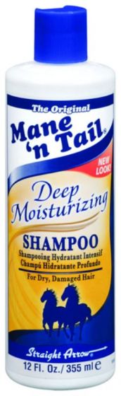 Mane 'n Tail Deep Moisturizing Shampoo 12 oz - Hydrating Formula for Healthy Hair & Scalp - Perfect for Dry, Damaged Hair at Home or Salon Use