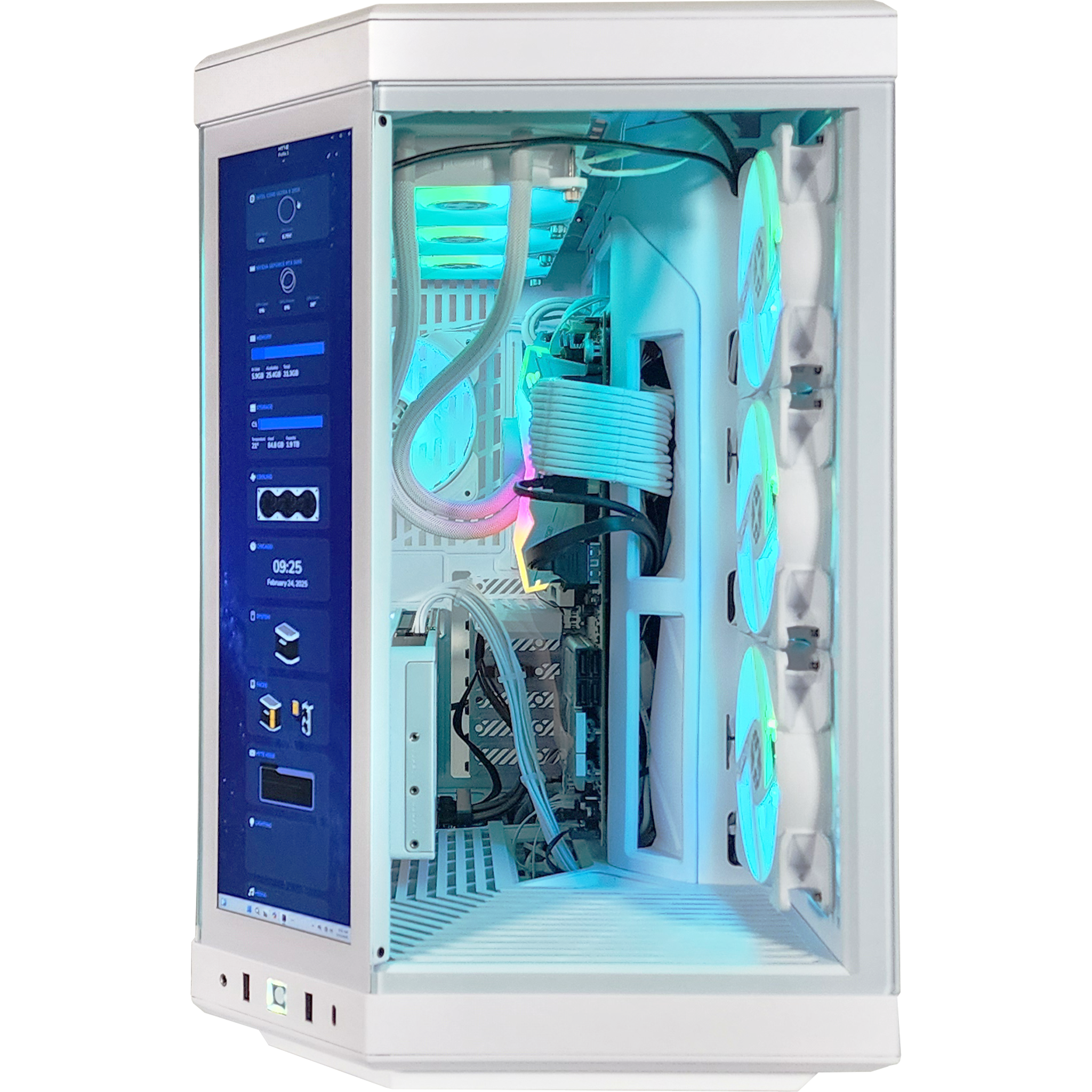 XOTIC PC GX13 HYTE Custom Built Gaming Desktop PC - High Performance Gaming Computer with RGB Lighting for Esports & Streaming | Perfect for Fortnite, Call of Duty & VR Gaming