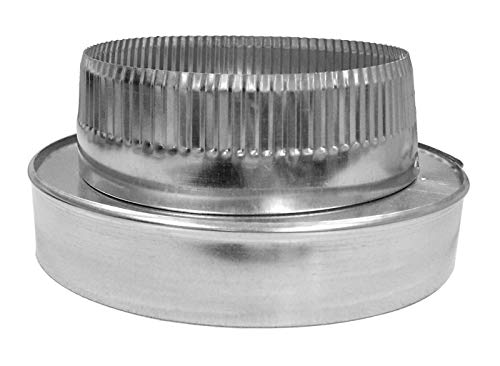 5x4 HVAC Duct Outlet Reducer - Short Duct Adapter for Air Ventilation & Heating Systems - Perfect for Home, Office & Commercial HVAC Installations