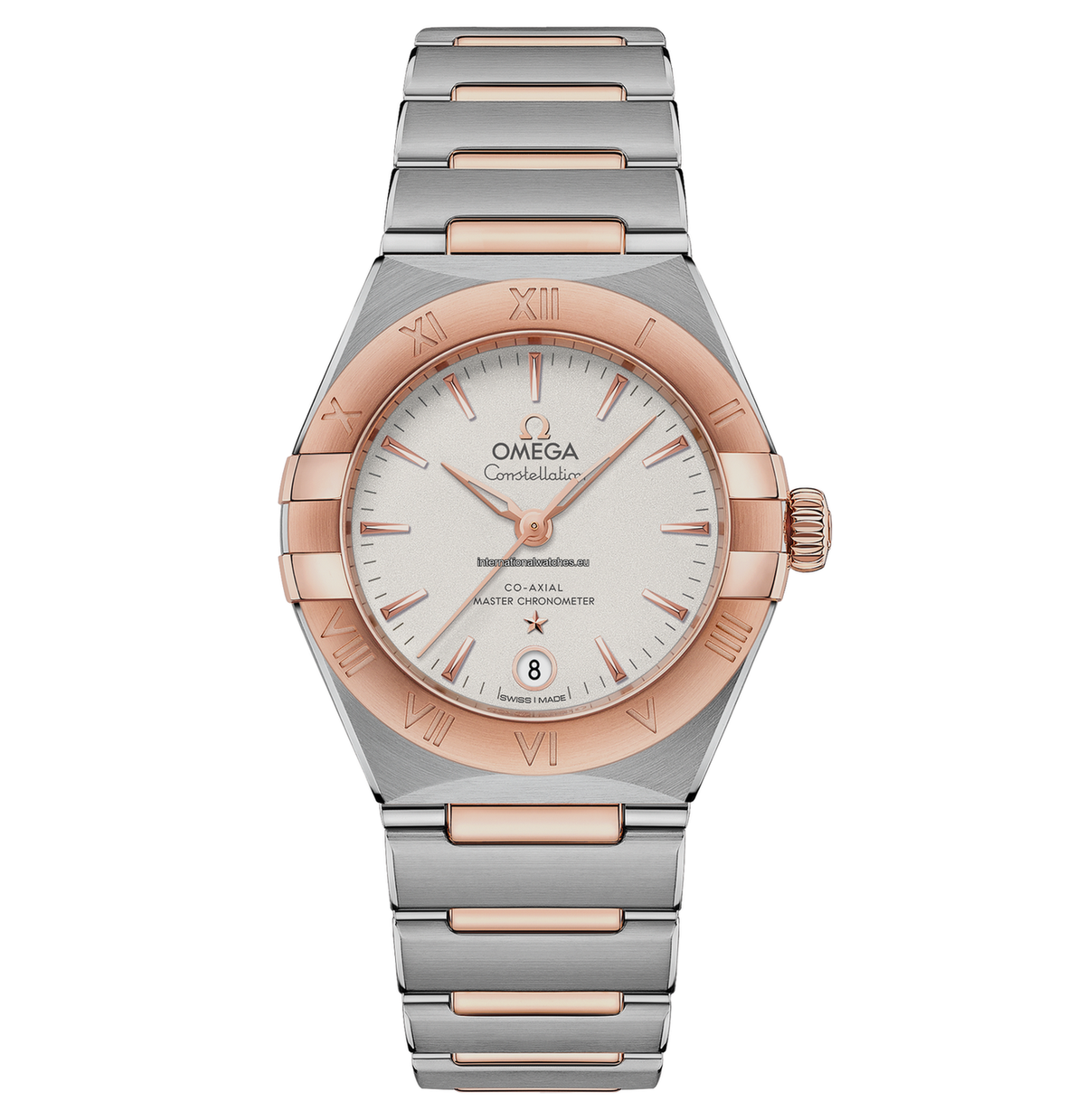 Omega Constellation 29mm Steel & Sedna™ Gold Watch 131.20.29.20.02.001 - Luxury Women's Timepiece for Business & Evening Events