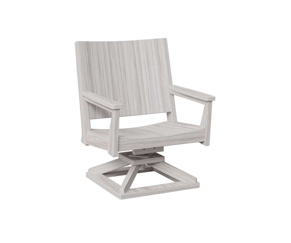 Berlin Gardens Mayhew Chat Swivel Rocker - Outdoor Patio Conversation Chair with Comfortable Cushions for Porch, Deck, or Garden Relaxation