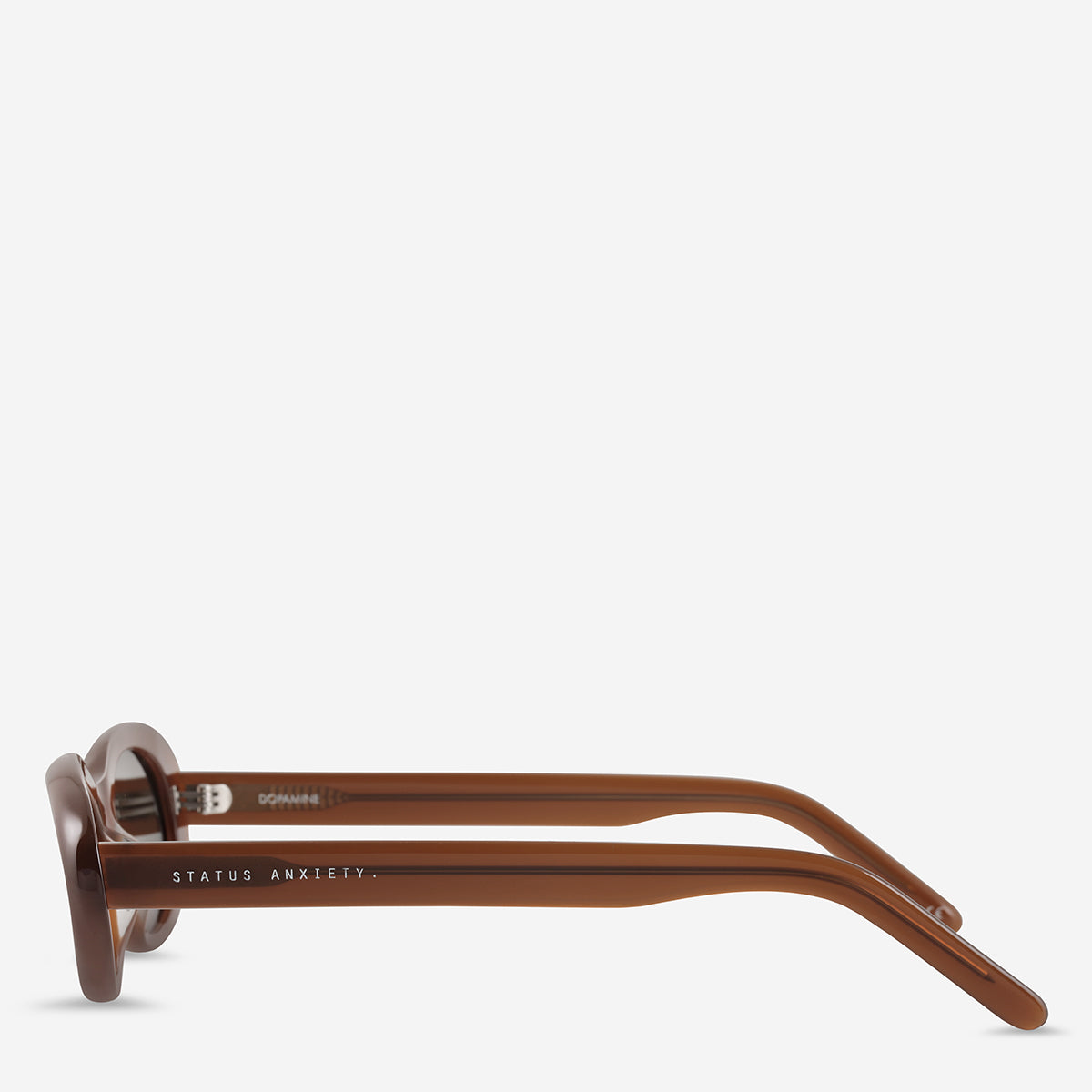 Dopamine Sunglasses for Women & Men - Trendy Brown UV Protection Shades for Outdoor Activities, Beach, Driving & Fashion