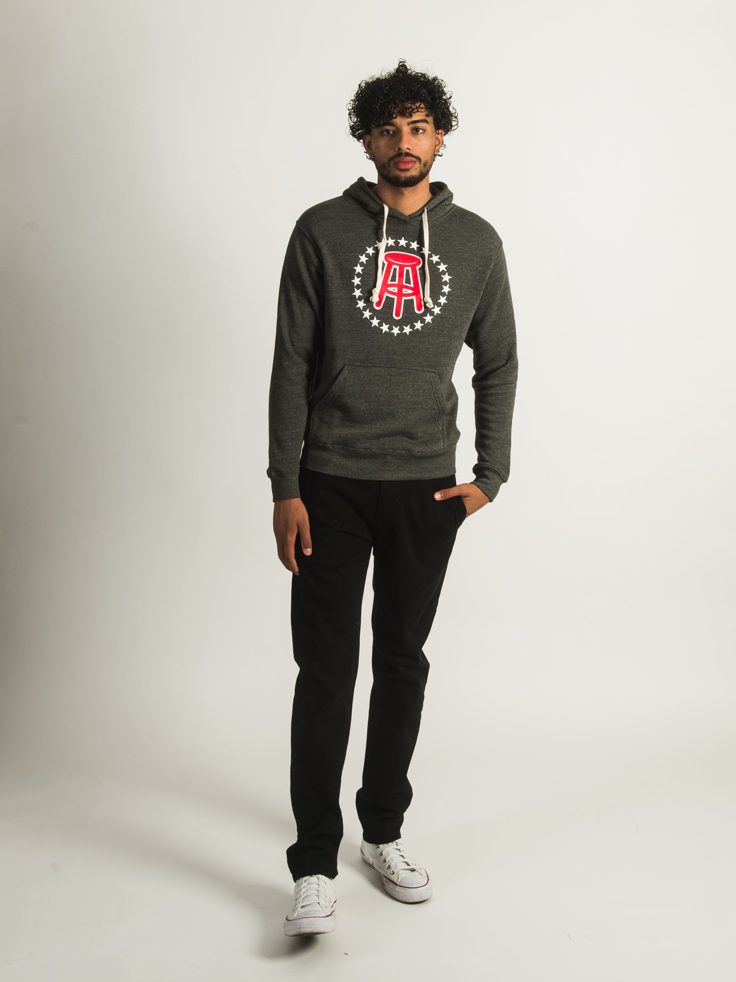 Barstool Sports Long Sleeve Pullover Hoodie - Men's Casual Sweatshirt for Lounge, Gym & Outdoor Activities | Clearance Sale