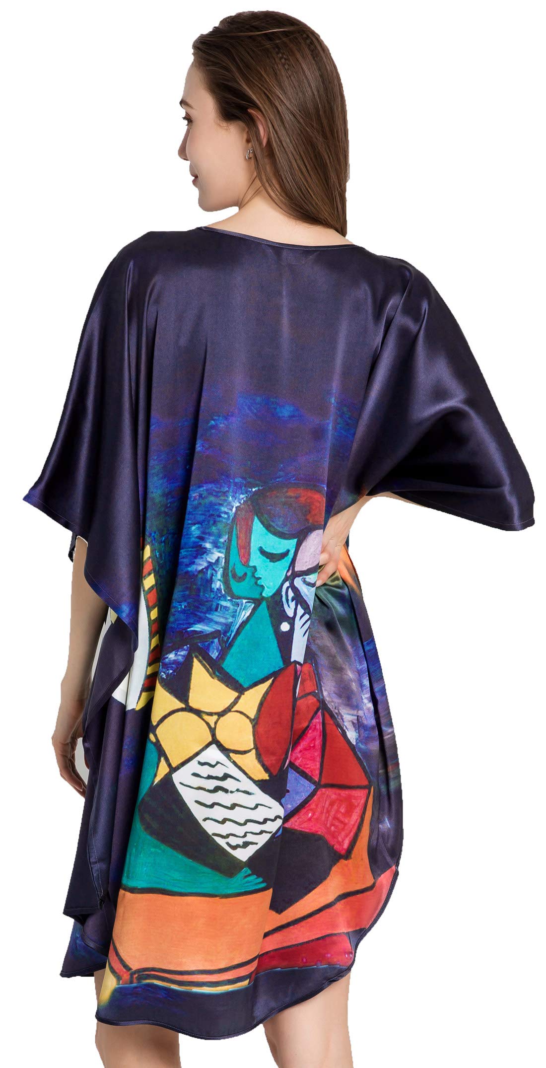 Grace Silk 100% Pure Mulberry Silk Nightgown for Women - Luxurious Soft Sleepwear for Comfortable Nights & Elegant Lounging