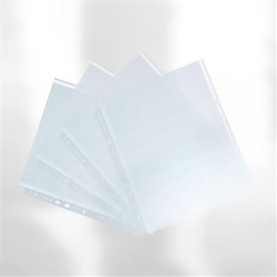 9-Pocket Top-Loading Trading Card Protector Pages - 10 Pack Clear Sleeves for Sports Cards, Pokemon, MTG - Perfect for Collectors & Card Storage