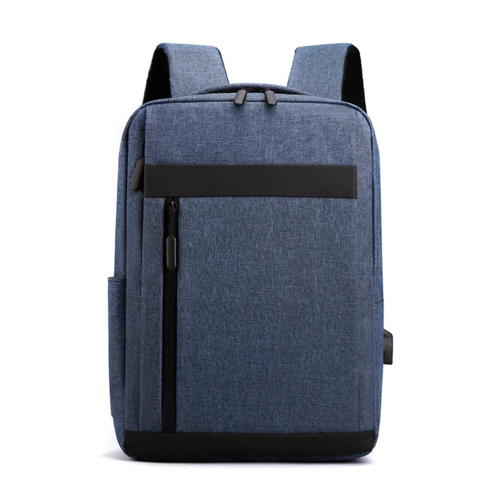 LEIGE Men's Waterproof Laptop Backpack with USB Charging Port - Durable Nylon Business Backpack for Work & Travel (41 x 29 x 10cm) - Perfect for Office Commute, College & Outdoor Adventures