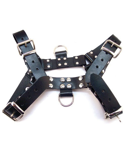 Premium Black Over-the-Head Large Dog Harness for Walking, Training & Outdoor Adventures - Adjustable & Comfortable Pet Safety Gear