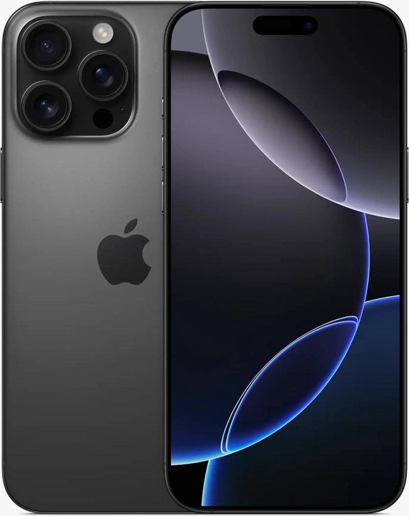 iPhone 16 Pro Max 256GB Unlocked Smartphone - Black Titanium | 6.7