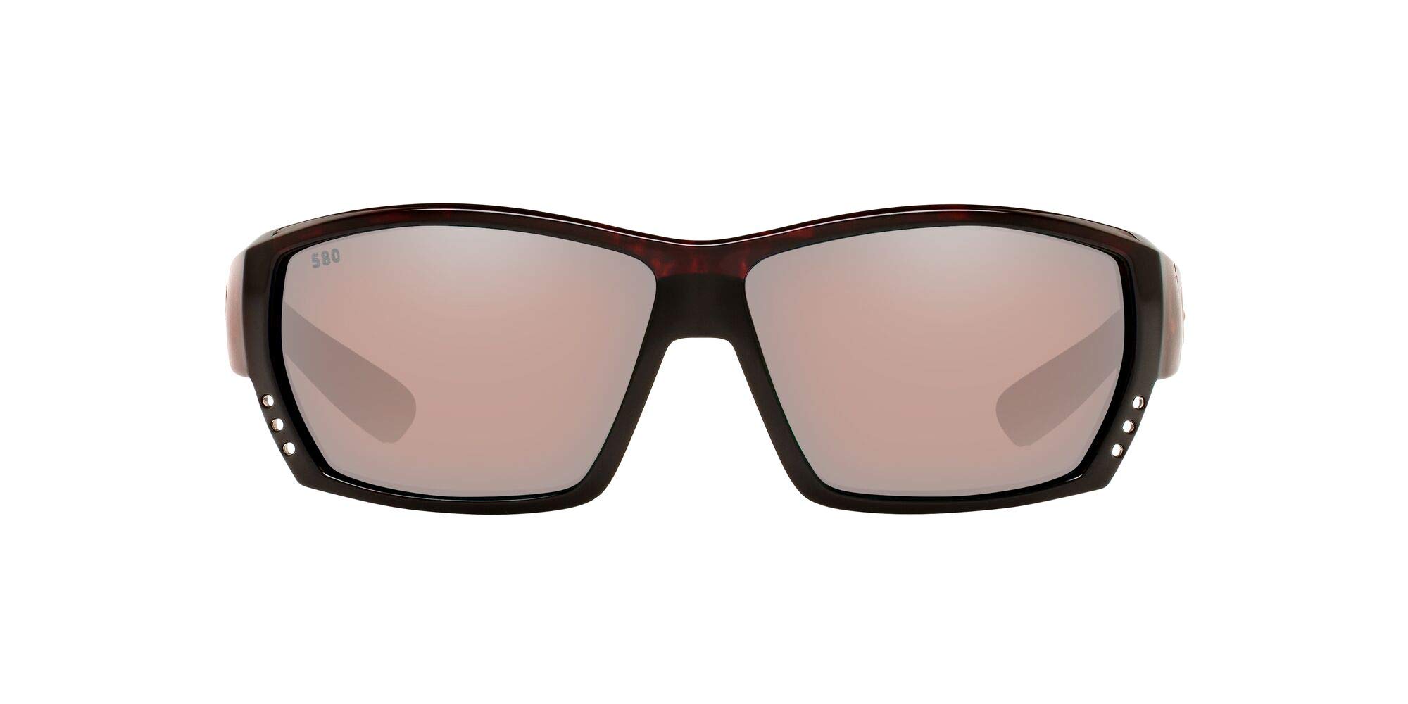 Costa Del Mar Men's Tuna Alley 580g Rectangular Polarized Sunglasses for Fishing, Driving & Outdoor Activities - UV Protection & Anti-Glare Lenses