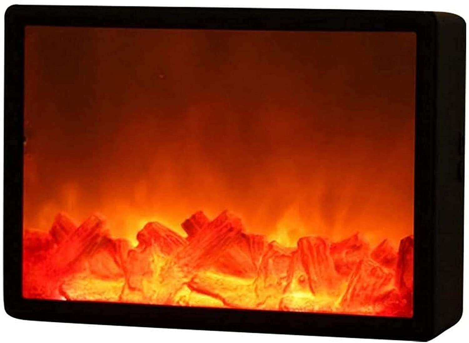 Vintage LED Halloween Pumpkin Lantern - Fireplace Flame Effect, Fireless Candle Lamp for Christmas Party Decor, Halloween & Holiday Night Light - Perfect for Home, Porch, and Indoor/Outdoor Decorations