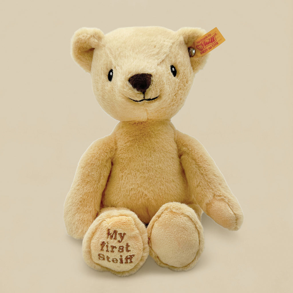 Steiff New Baby Gift Box - Premium Neutral Baby Shower & First Birthday Present for Boys & Girls - Perfect for Newborns, Christenings & Special Celebrations
