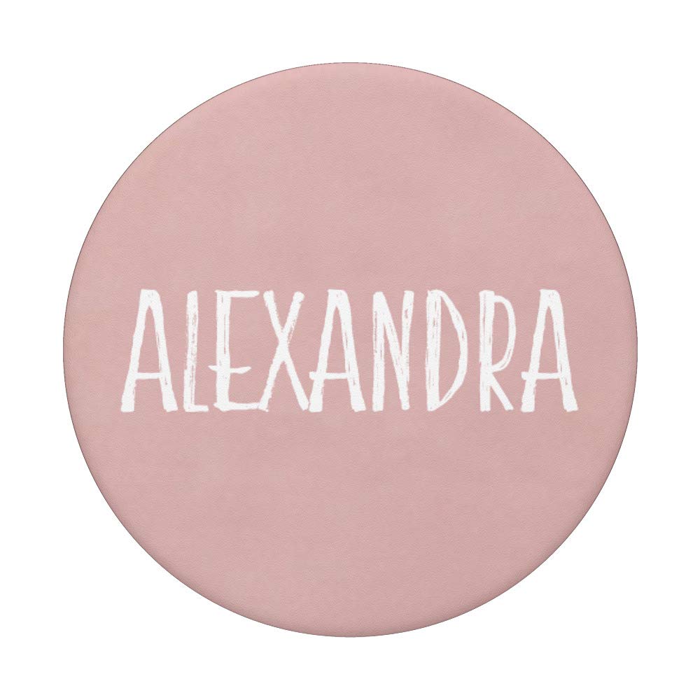 Personalized Alexandra Name Necklace - Rose Pink Gold Plated Custom Jewelry for Women | Perfect Gift for Birthday, Anniversary & Valentine's Day