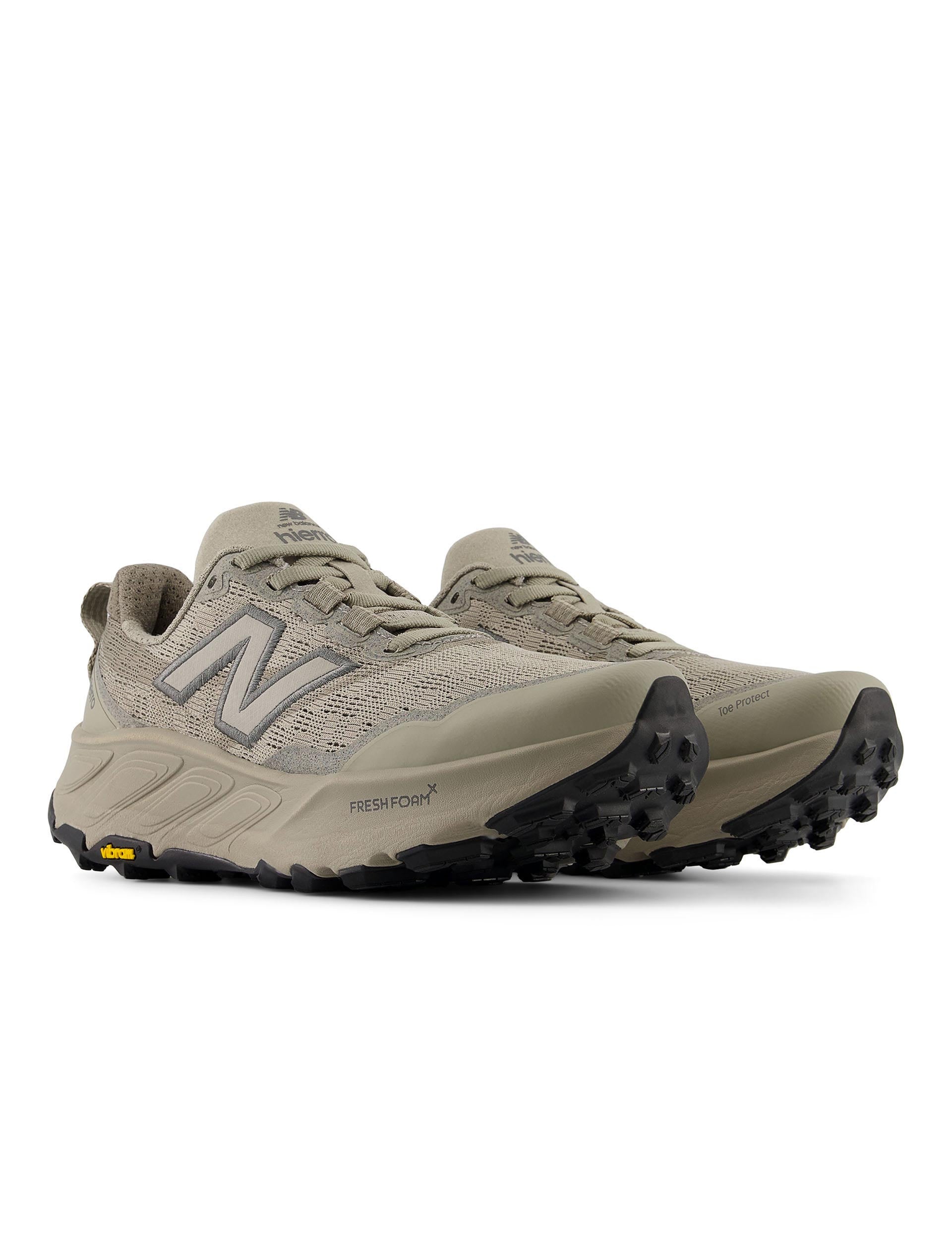 New Balance Fresh Foam X Hierro v9 Trail Running Shoes - Arid Stone/Castlerock - Lightweight Cushioned for Hiking & Outdoor Adventures