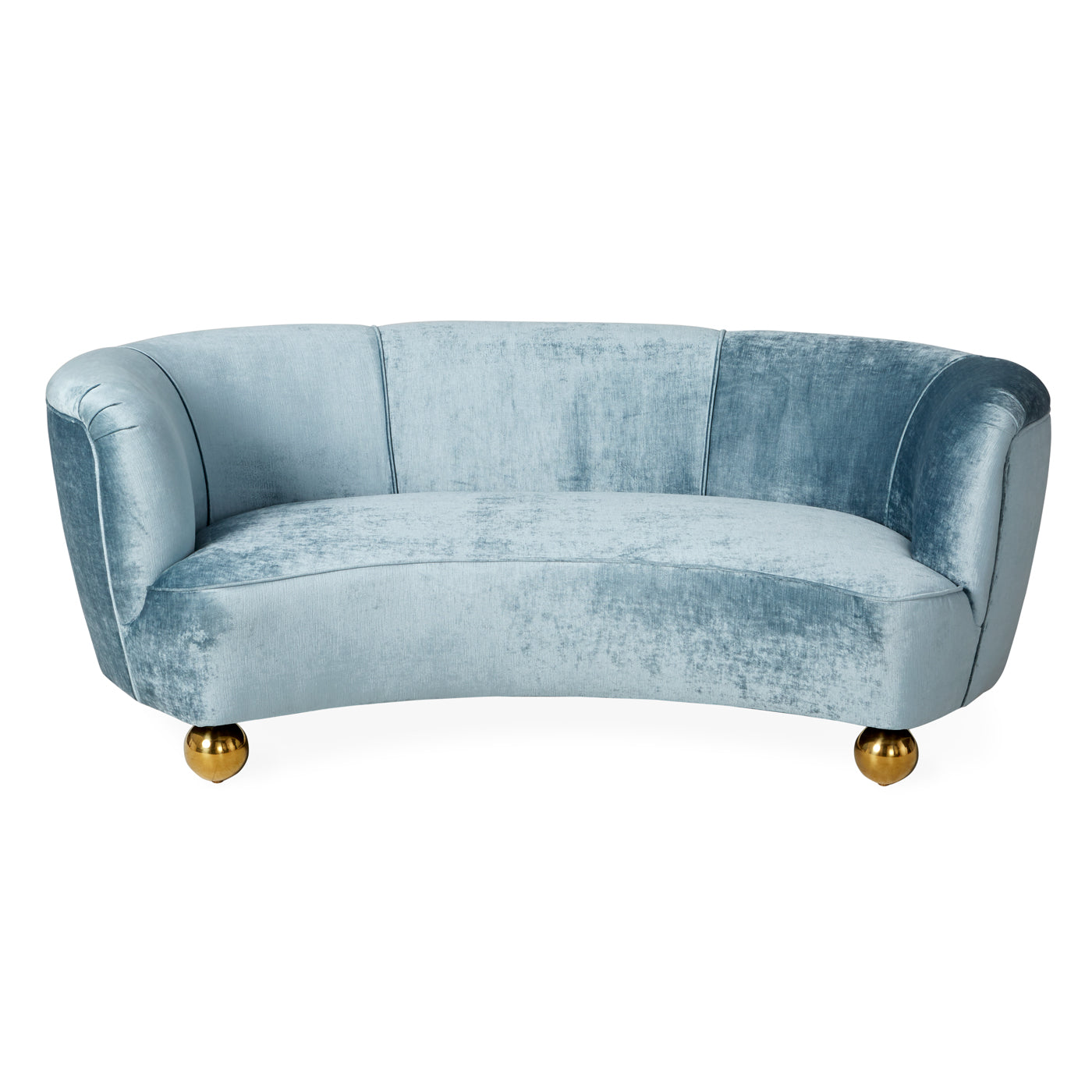 Parker Curved Sofa - Modern L-Shaped Sectional Couch with Chaise Lounge | Comfortable Living Room Furniture for Small Spaces | Perfect for Apartments, Condos and Cozy Home Decor