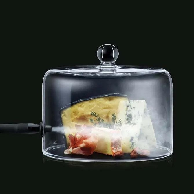 Breville Commercial Smoking Gun Pro Cloche - Premium Handheld Food Smoker for Cocktails, Desserts & Meats - Perfect for Home Chefs & Mixologists