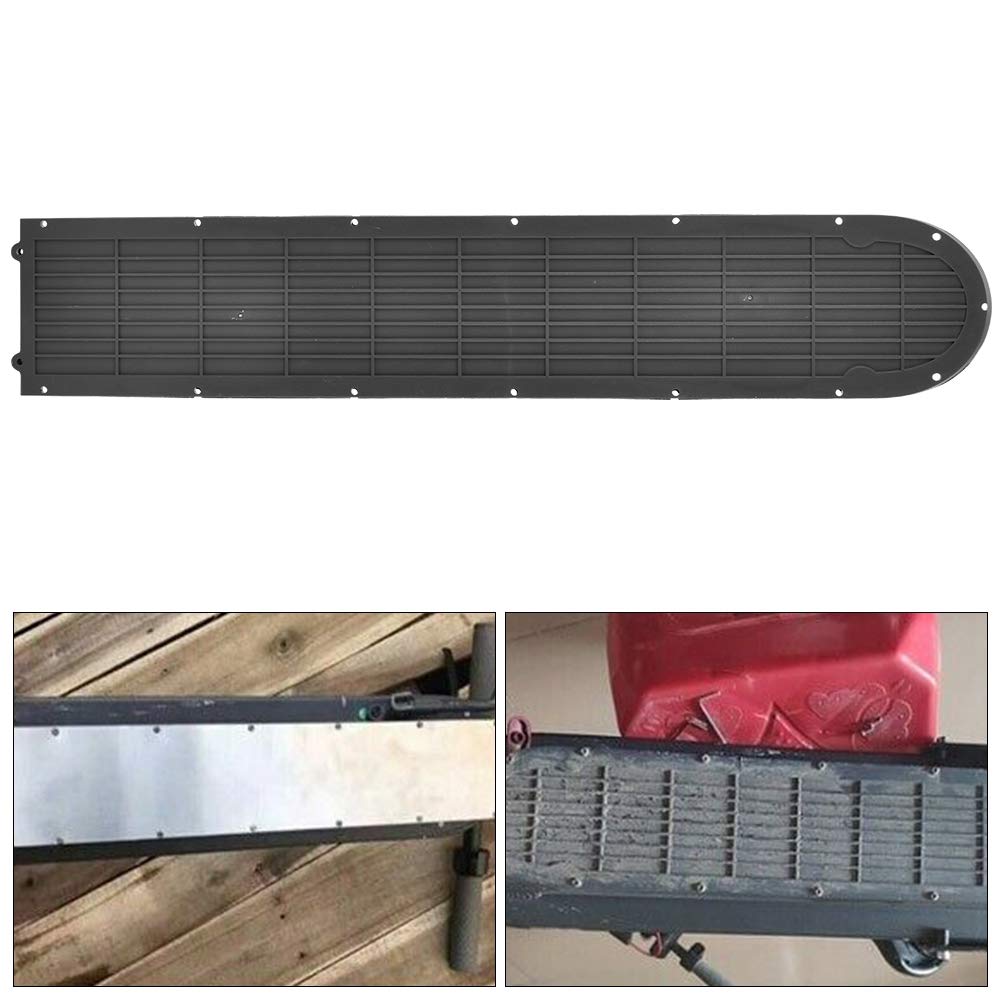 Xiaomi M365 Electric Scooter Replacement Battery Cover - Durable Plastic Black Bottom Cover with Anti-Skid Guard Plate | Perfect for Commuting & Urban Riding