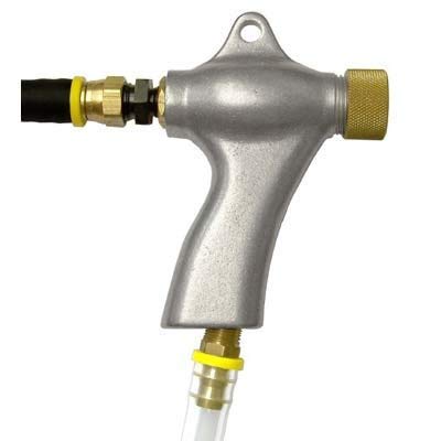Blastline Suction Blast Cabinet Gun and Hose Kit with #4 Ceramic Nozzle - Professional Sandblasting Equipment for Metal, Wood & Auto Restoration