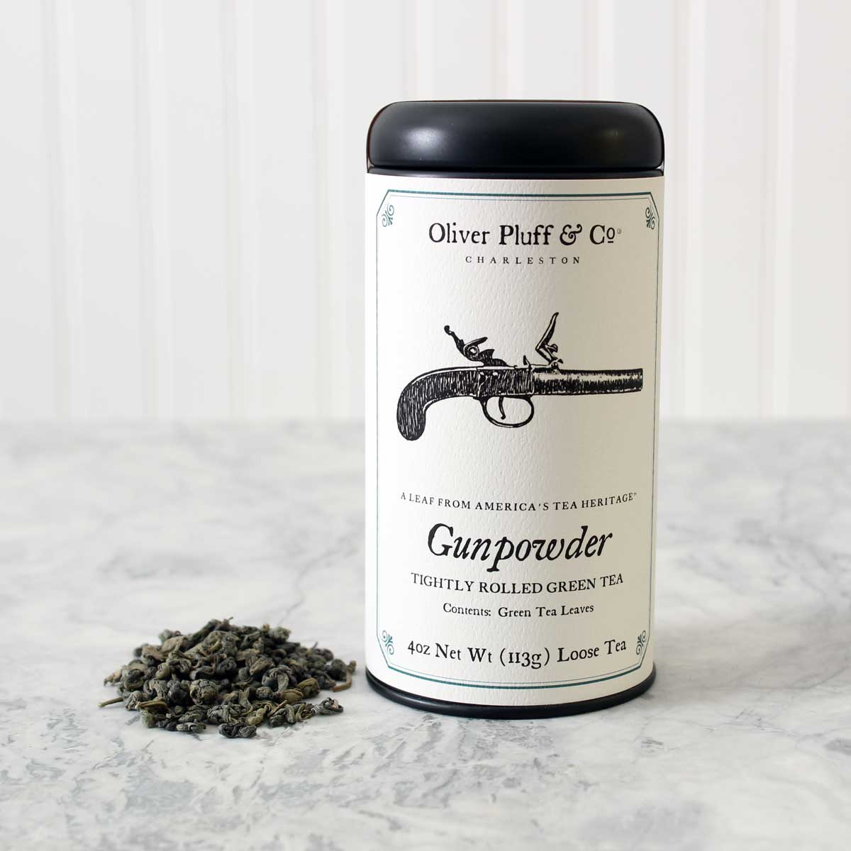 Premium Gunpowder Loose Leaf Tea - Organic Chinese Green Tea for Energy & Focus - Perfect for Morning Boost, Afternoon Relaxation & Tea Ceremonies