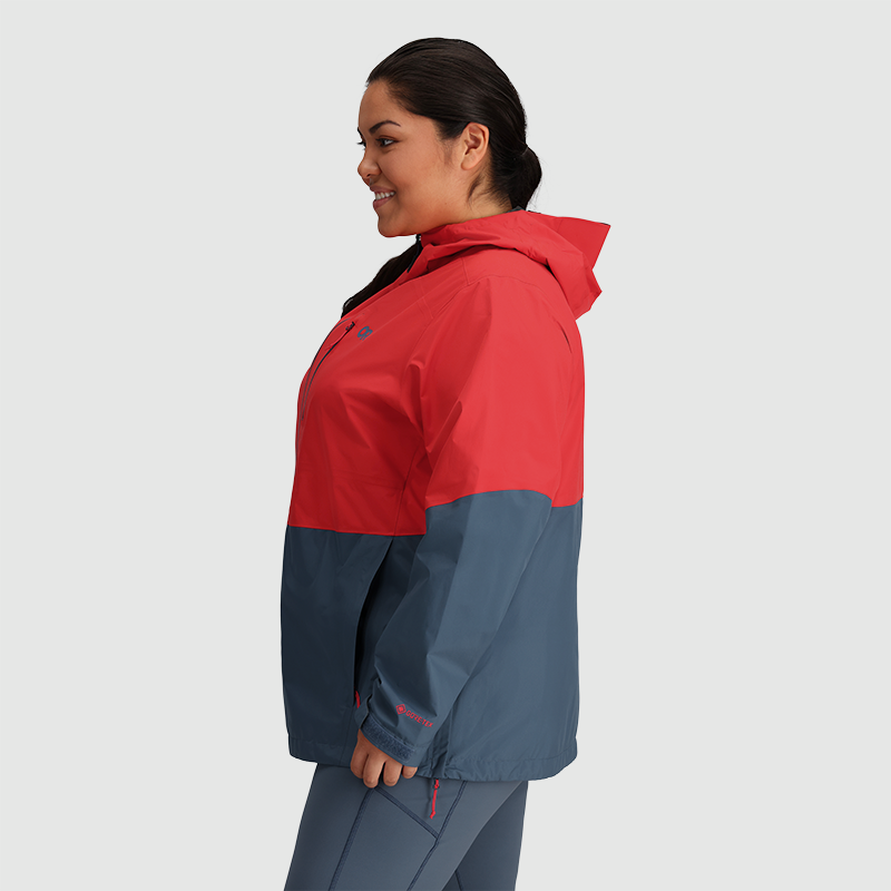Aspire II GORE-TEX Waterproof Jacket for Women - Lightweight Windproof Hiking & Outdoor Adventure Coat - Perfect for Camping, Skiing, and Rainy Day Activities