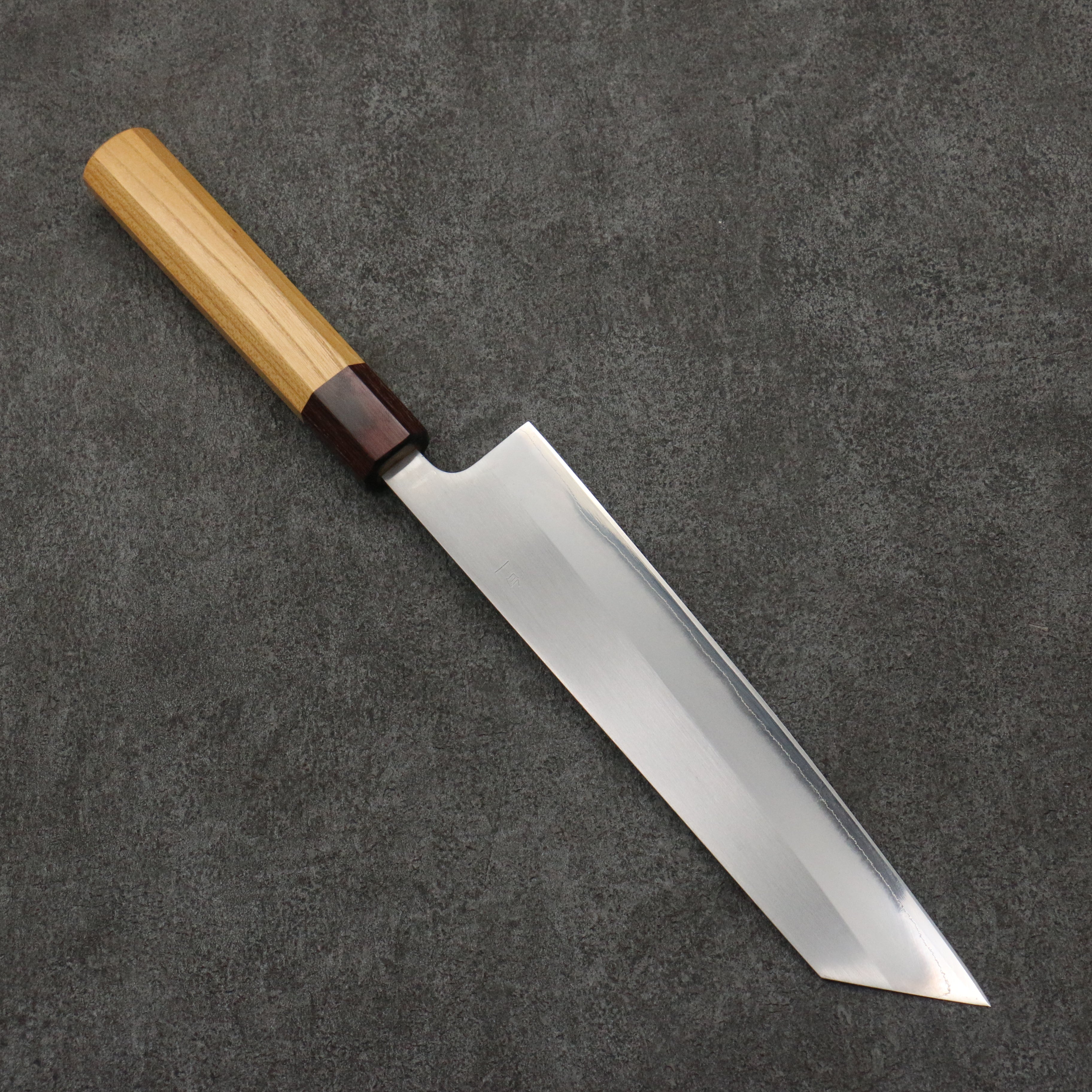 Premium OUL White Steel No.1 Kiritsuke Gyuto Knife 210mm - Japanese Chef Knife with Keyaki (Elm Wood) Handle - Perfect for Sushi, Sashimi & Precision Cutting