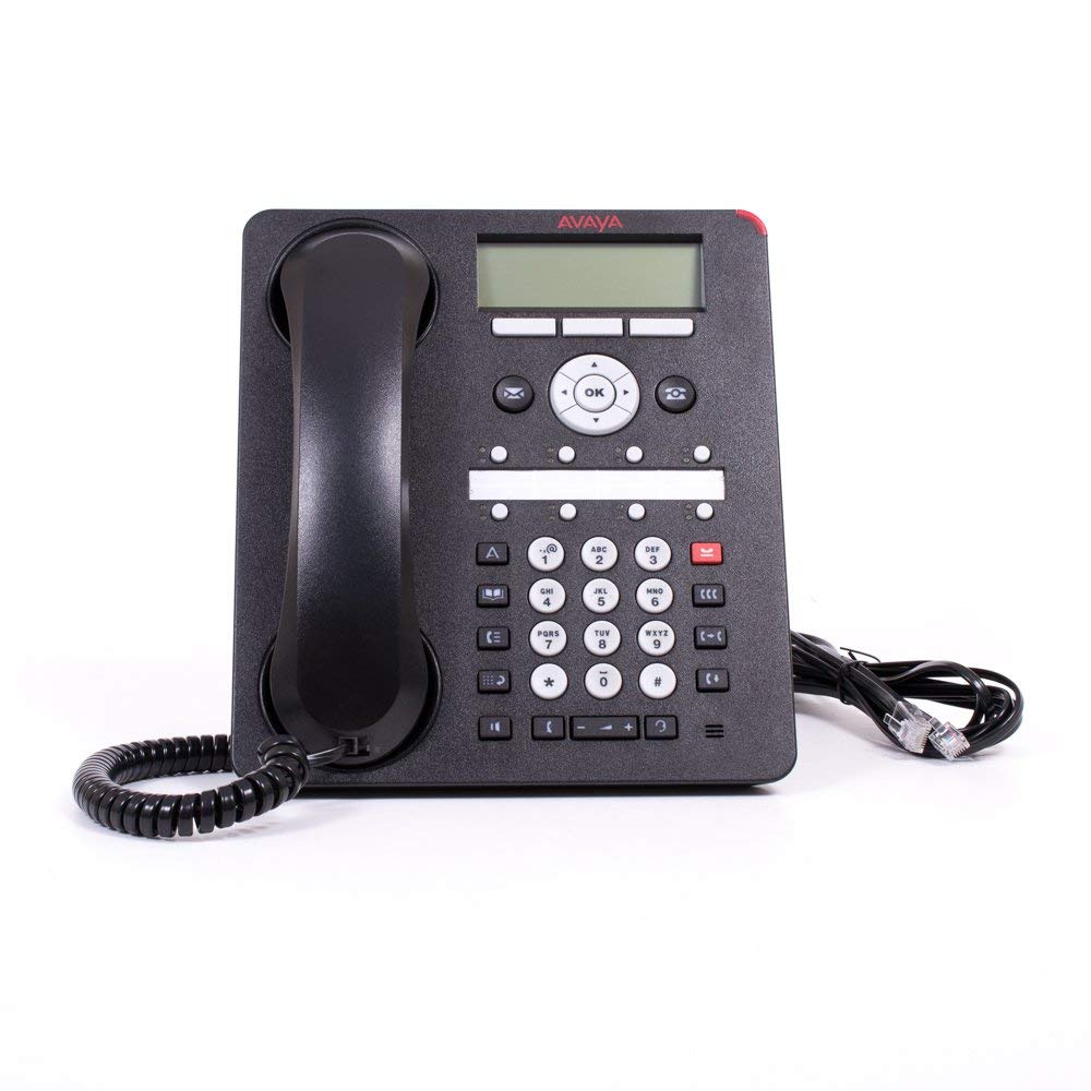 Avaya TD Sourcing 1408 Digital Desk Phone - Black Business VoIP Telephone for Office & Call Center Communications