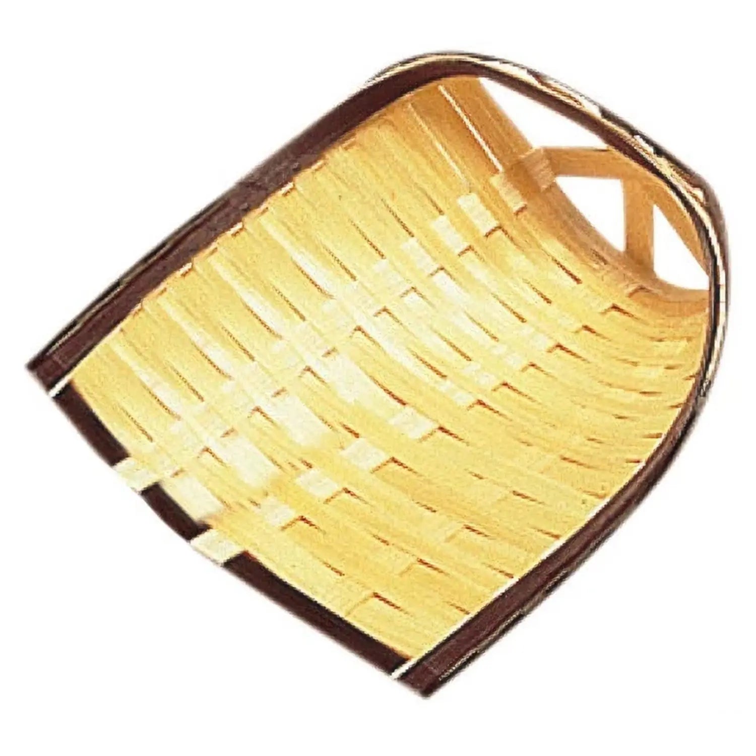 Manyo Bamboo Small Serving Basket - Eco-Friendly Bamboo Appetizer Tray for Parties, Picnics & Home Decor | Perfect for Cheese, Fruits & Snacks