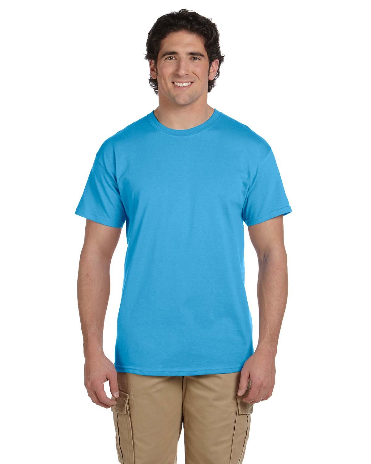 Fruit of the Loom Men's Modern Fit T-Shirt - Soft Cotton Crewneck Tee for Casual Wear & Everyday Comfort